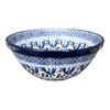 Polish Pottery CA 5.5" Kitchen Bowl (Blue Ribbon) | A059-1026X at PolishPotteryOutlet.com
