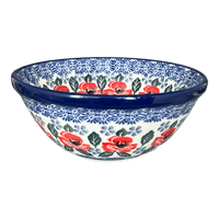 A picture of a Polish Pottery C.A. 5.5" Kitchen Bowl (Rosie's Garden) | A059-1490X as shown at PolishPotteryOutlet.com/products/5-5-bowl-rosies-garden-a059-1490x
