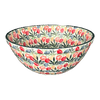 Polish Pottery CA 5.5" Kitchen Bowl (Tulip Burst) | A059-U4226 at PolishPotteryOutlet.com