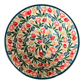 Polish Pottery CA 5.5" Kitchen Bowl (Tulip Burst) | A059-U4226 Additional Image at PolishPotteryOutlet.com