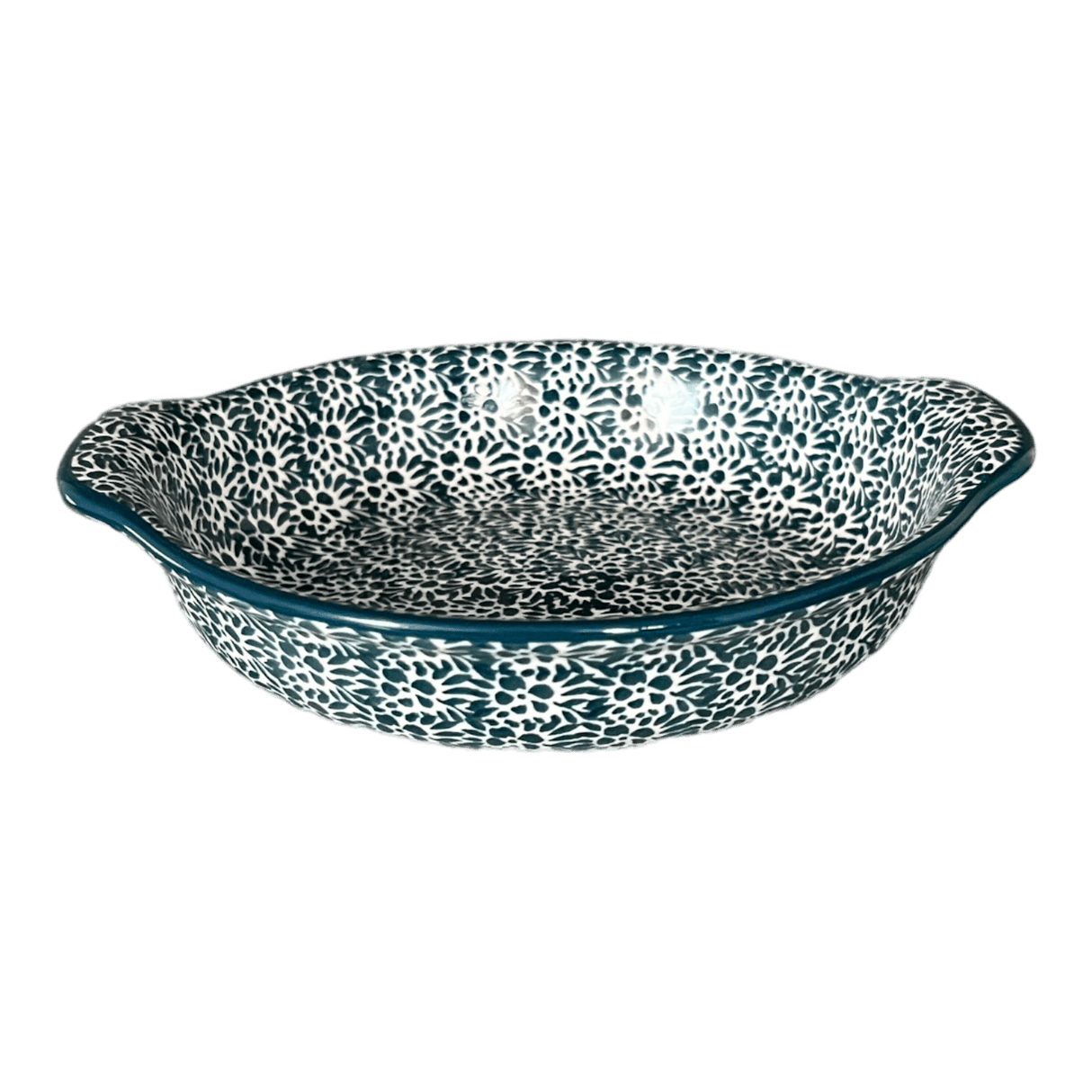 Casserole, Round, Small, 6.5" x 7.25" in "Going Green" by Ceramika Artystyczna | A142-1885Q