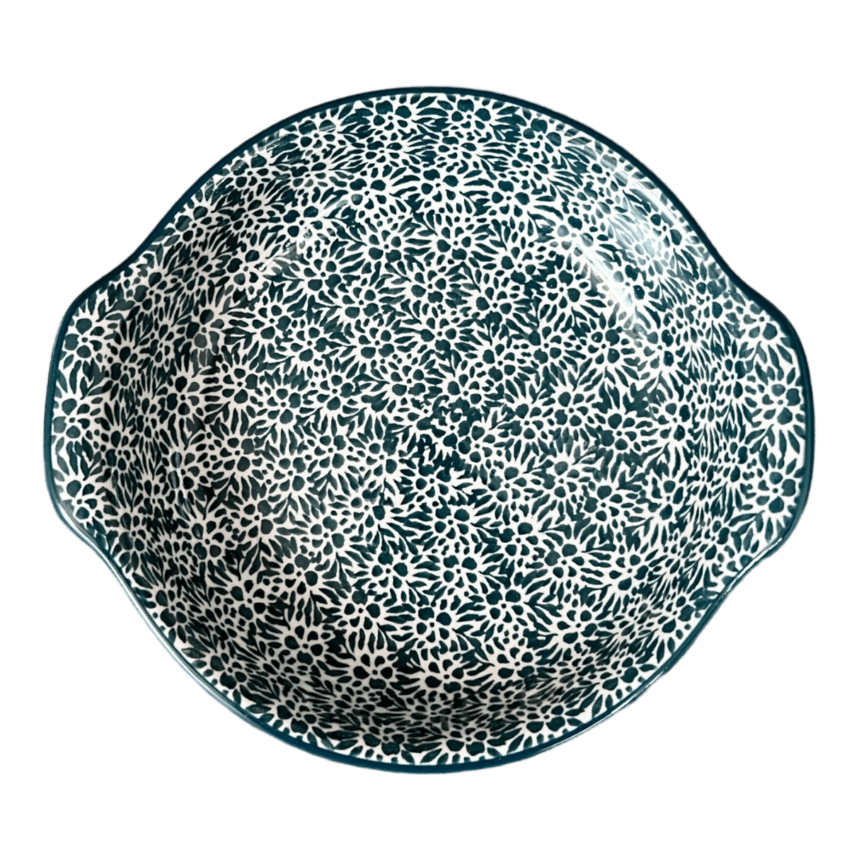 Casserole, Round, Small, 6.5" x 7.25" in "Going Green" by Ceramika Artystyczna | A142-1885Q