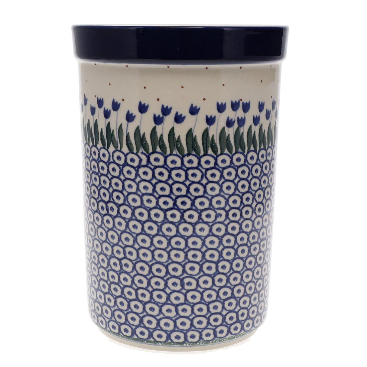 Utensil Holder, 7.75" x 5.5" in "Tulips on Parade" by Ceramika Artystyczna | A169-490AX