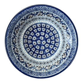 Polish Pottery CA 6.25" Bowl (Blue Ribbon) | A209-1026X Additional Image at PolishPotteryOutlet.com