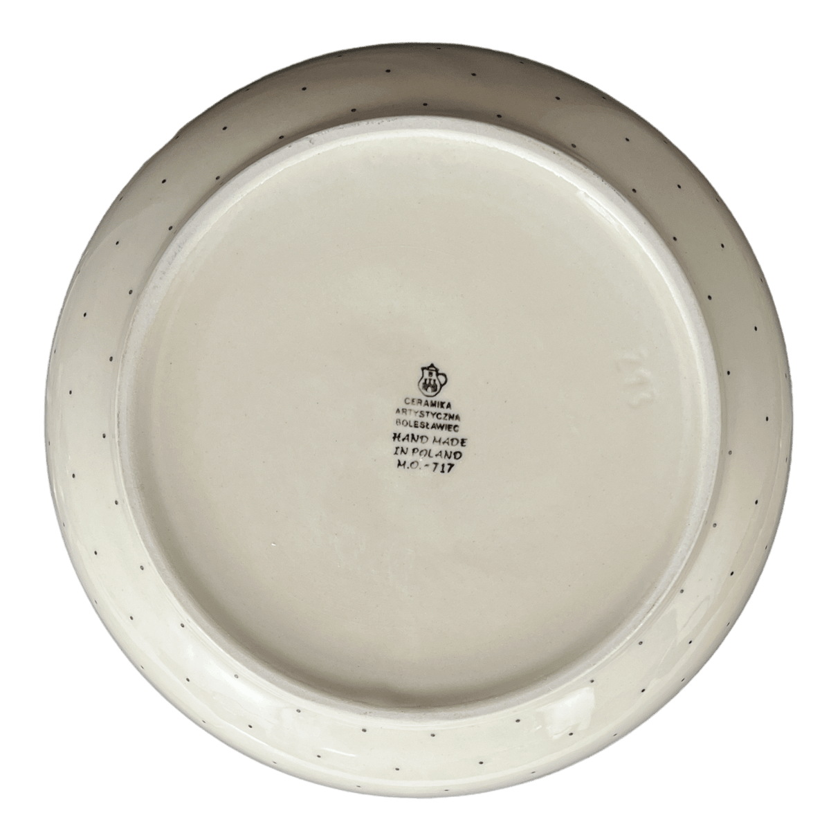 Bowl, Round, 12.5" in "Classic Rose" by Ceramika Artystyczna | A213-2120Q