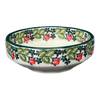 Polish Pottery CA Multangular Bowl (Classic Rose) | A221-2120Q at PolishPotteryOutlet.com
