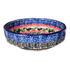 Polish Pottery C.A. Multangular Bowl (Beautiful Bouquet) | A221-U4616 at PolishPotteryOutlet.com