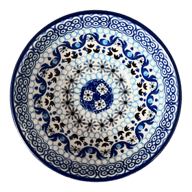 Polish Pottery 4.75" Bowl (Blue Ribbon) | A556-1026X Additional Image at PolishPotteryOutlet.com