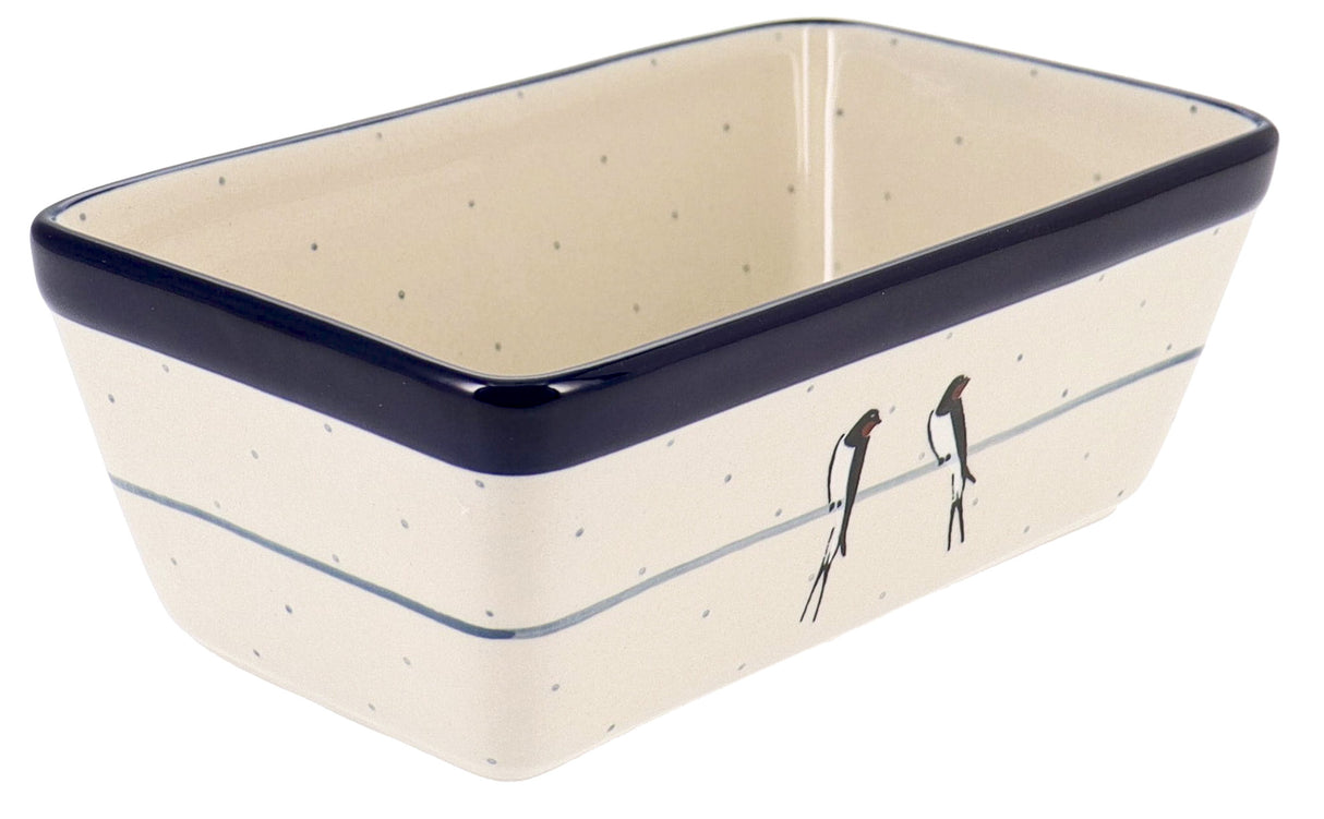 Baker, Bread, Medium, 8" x 5" in "Birds on a Wire" by Ceramika Artystyczna | A603-U4831