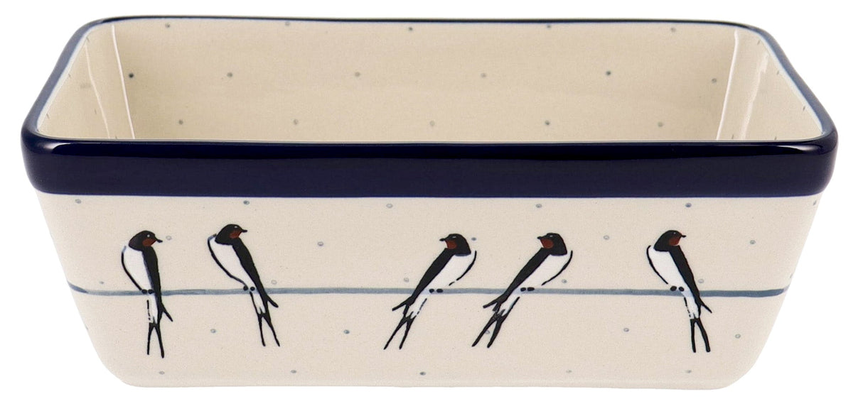Baker, Bread, Medium, 8" x 5" in "Birds on a Wire" by Ceramika Artystyczna | A603-U4831