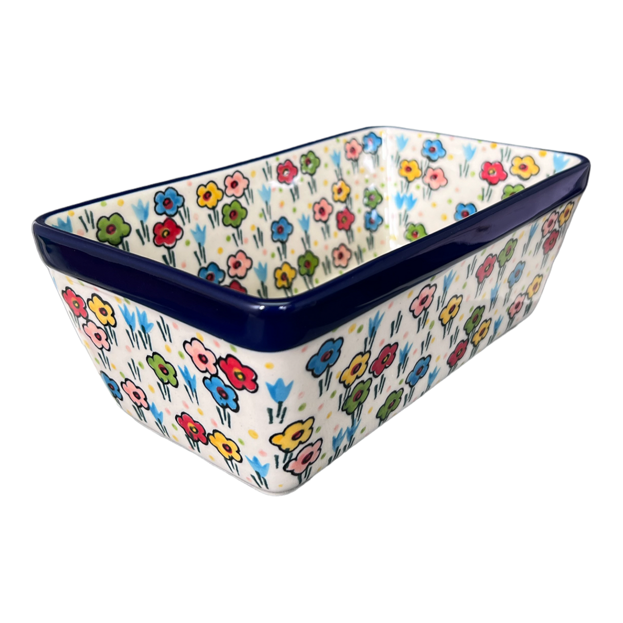 Baker, Bread, Medium, 8" x 5" in "Daisy Doodle" by Ceramika Artystyczna | A603-U4884