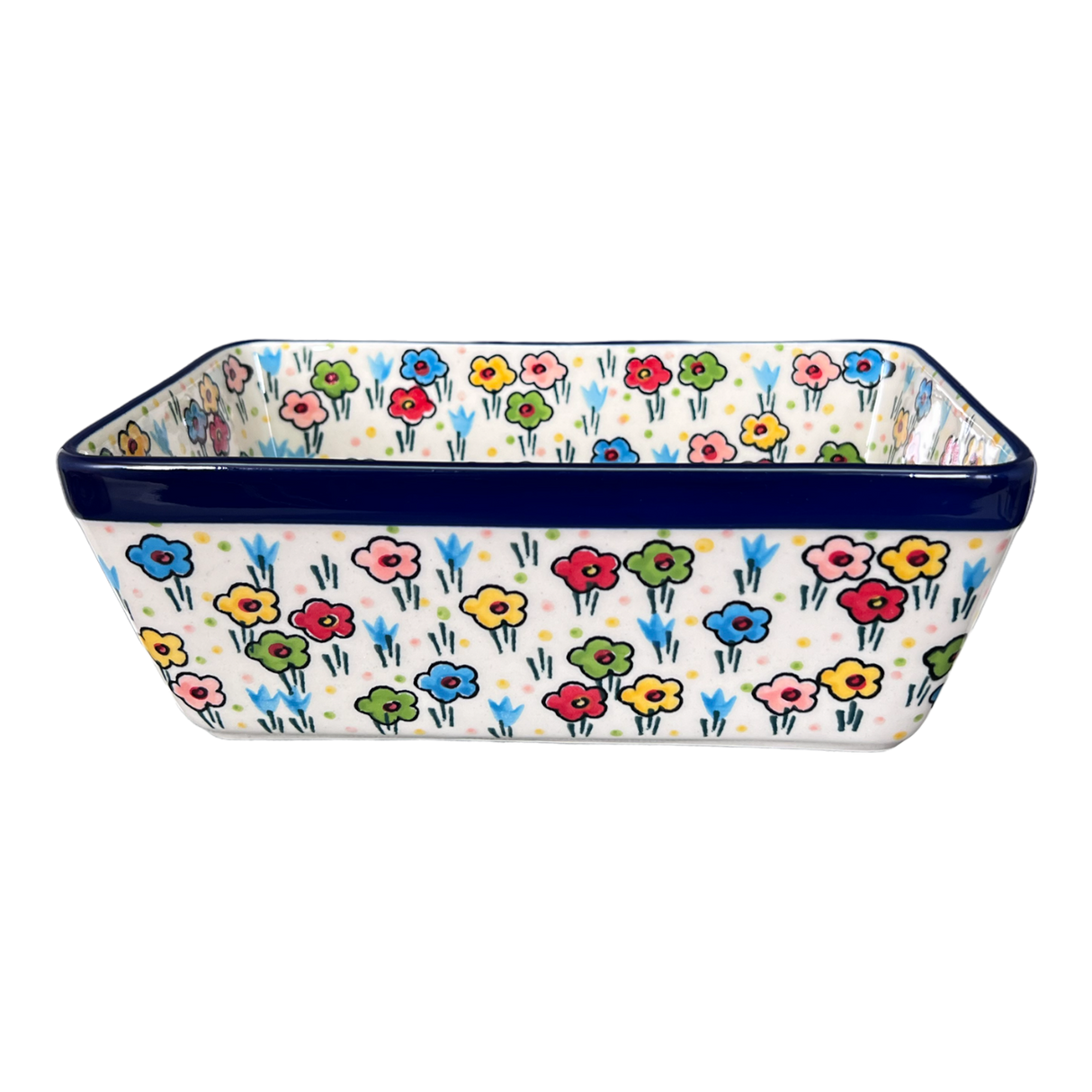 Baker, Bread, Medium, 8" x 5" in "Daisy Doodle" by Ceramika Artystyczna | A603-U4884