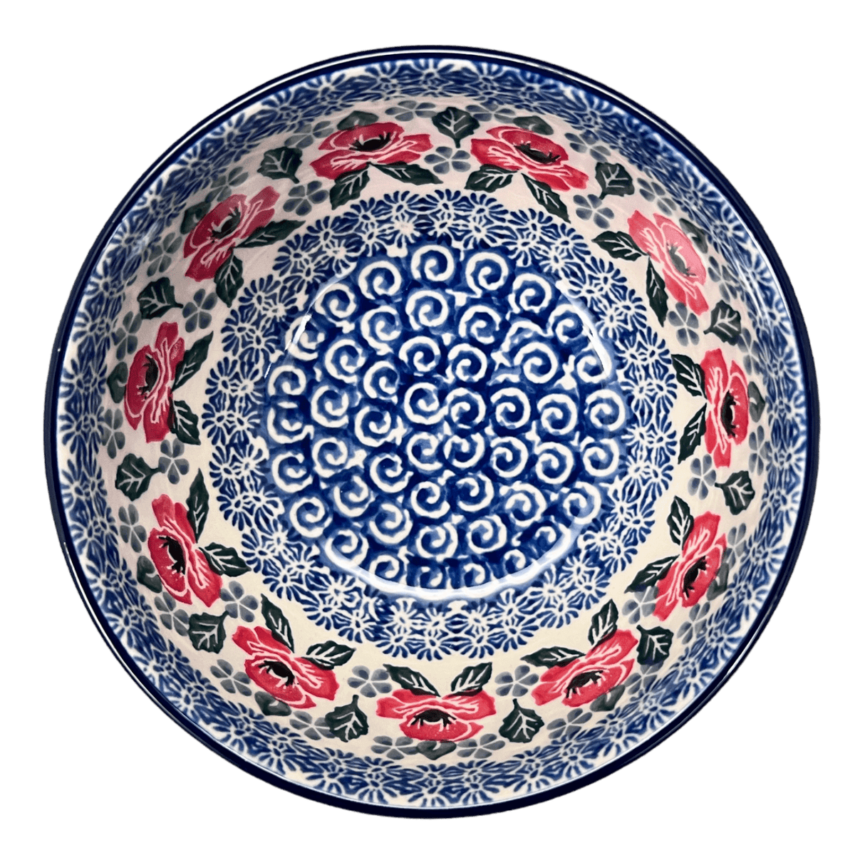 Bowl, Round, Deep, 5.5" in "Rosie's Garden" by Ceramika Artystyczna | A986-1490X