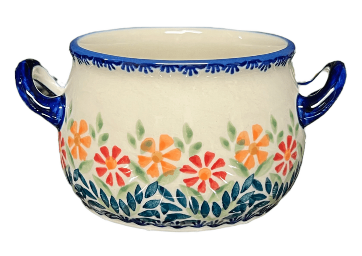 Soup Tureen, Individual, 14 oz in "Flower Power" by Manufaktura | B006T-JS14