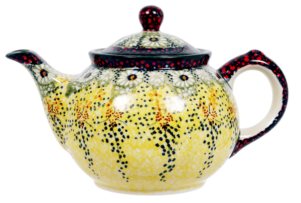 16 oz Teapot with Infuser & Warmer-Unikat