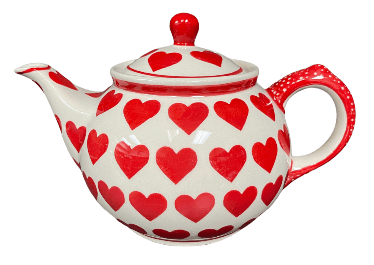 The 0.7 Liter Teapot (Whole Hearted Red)