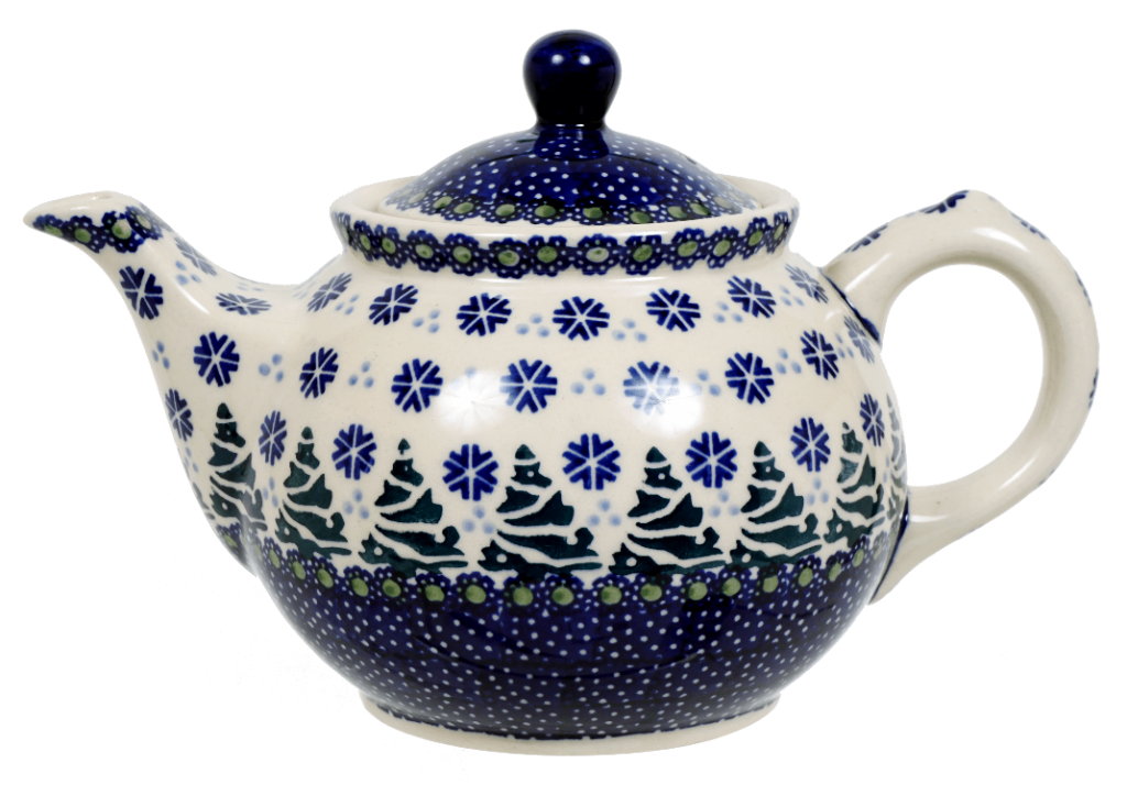 Teapot, 0.7 Liter in "Snowy Pines" by Manufaktura | C016T-U22