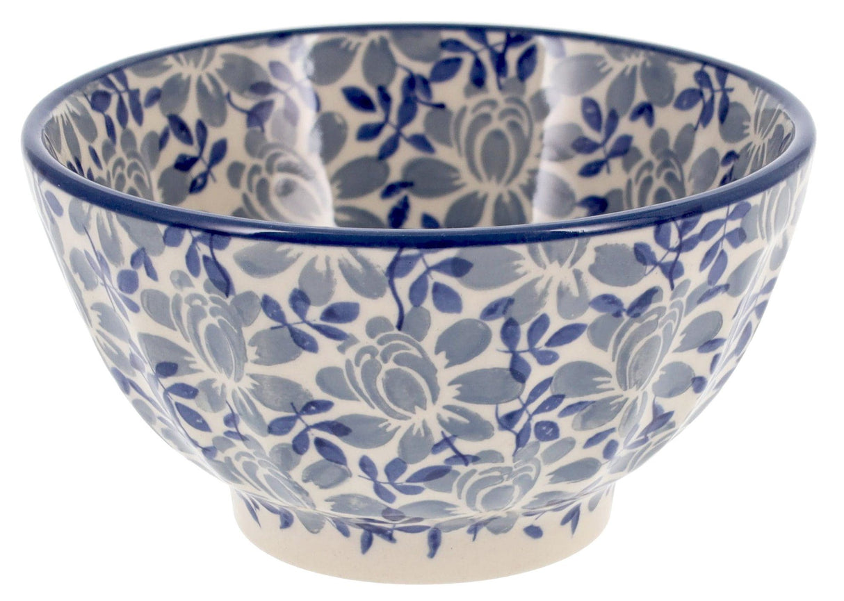 Bowl, Round, Fancy, 5.5" in "English Blue" by Manufaktura | C018U-AS53