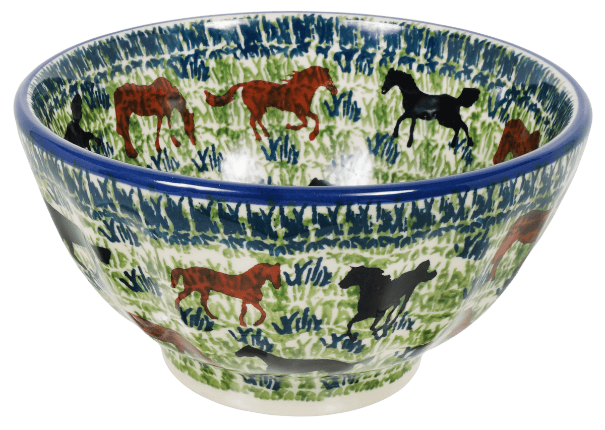Bowl, Round, Fancy, 5.5" in "On the Range" by Manufaktura | C018U-INK2