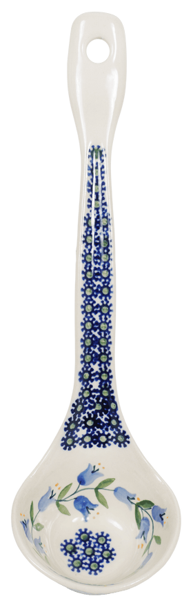 Polish Pottery Soup Ladle (Lily of the Valley) | C020T-ASD Additional Image at PolishPotteryOutlet.com