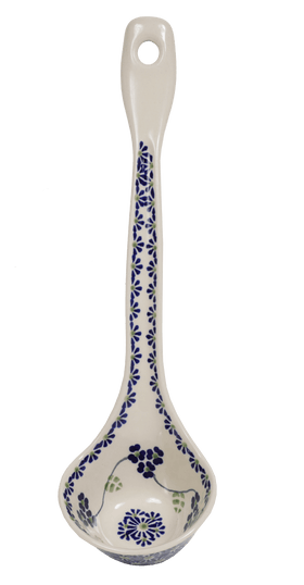 Polish Pottery Soup Ladle (Vineyard in Bloom) | C020T-MCP Additional Image at PolishPotteryOutlet.com