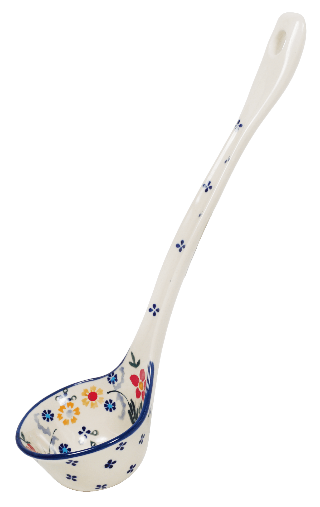 Ladle, Soup, 12" in "Fresh Flowers" by Manufaktura | C020U-MS02