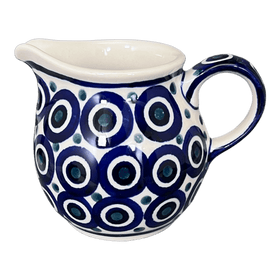 Polish Pottery The Cream of Creamers - "Basia" (Eyes Wide Open) | D019T-58 Additional Image at PolishPotteryOutlet.com