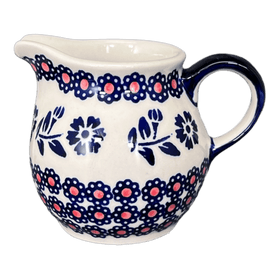 Polish Pottery The Cream of Creamers - "Basia" (Swedish Flower) | D019T-KLK Additional Image at PolishPotteryOutlet.com