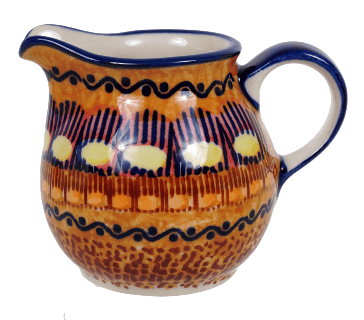 Creamer, The Cream of Creamers-"Basia", 6.5 oz in "Desert Sunrise" by Manufaktura | D019U-KLJ
