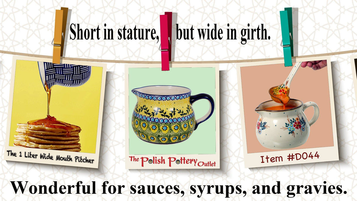 Pitcher, 1 Liter in "Night Garden" by Manufaktura | D044U-BL02