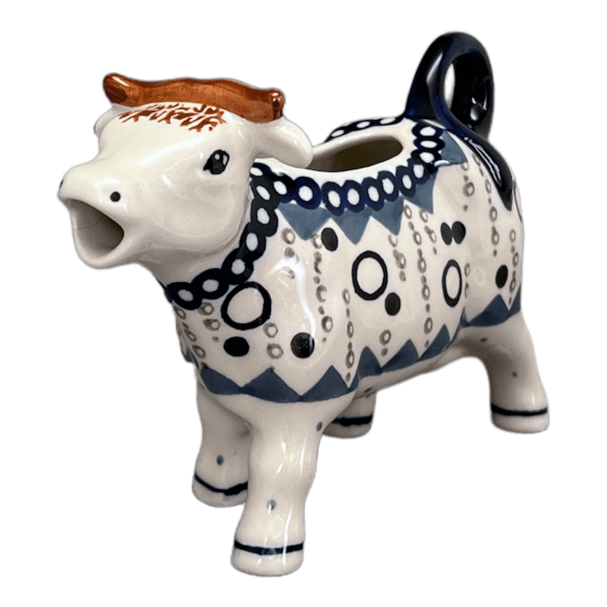 Creamer, Cow, 4 oz in "Bubble Blast" by Manufaktura | D081U-IZ23