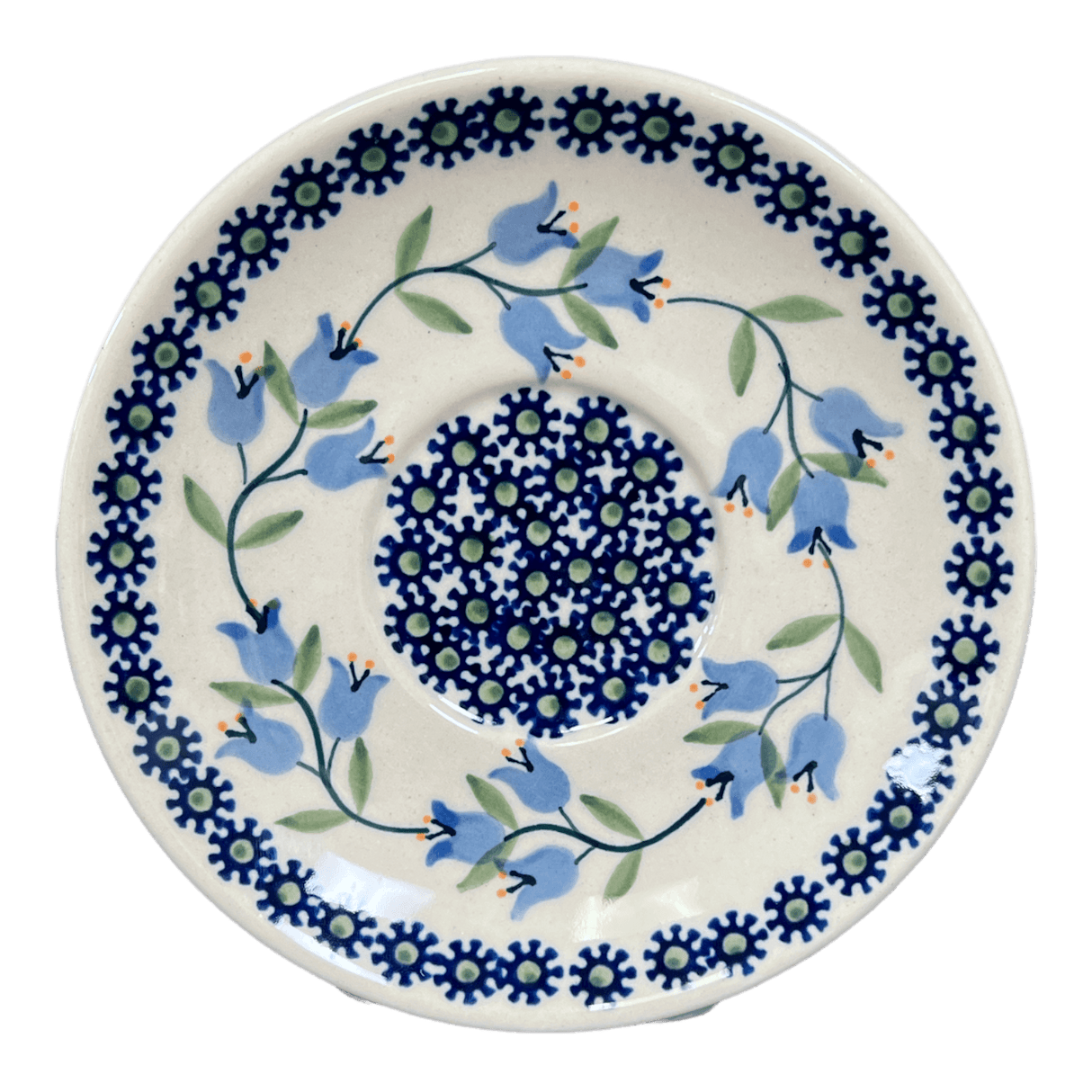 Cup & Saucer, 7 oz in "Lily of the Valley" by Manufaktura | F043T-ASD