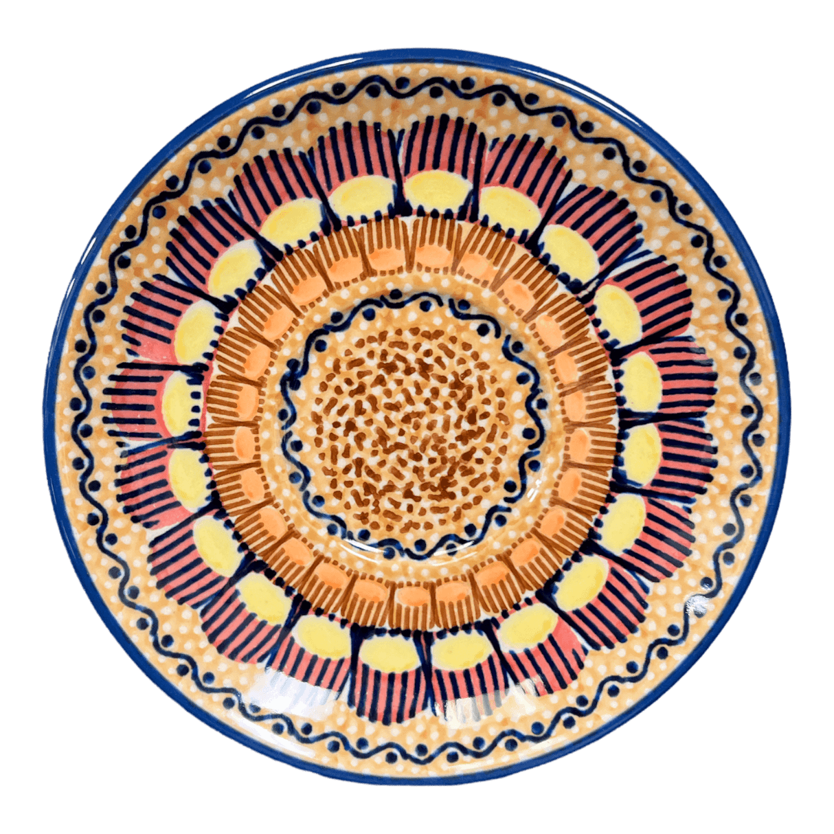 Cup & Saucer, 7 oz in "Desert Sunrise" by Manufaktura | F043U-KLJ