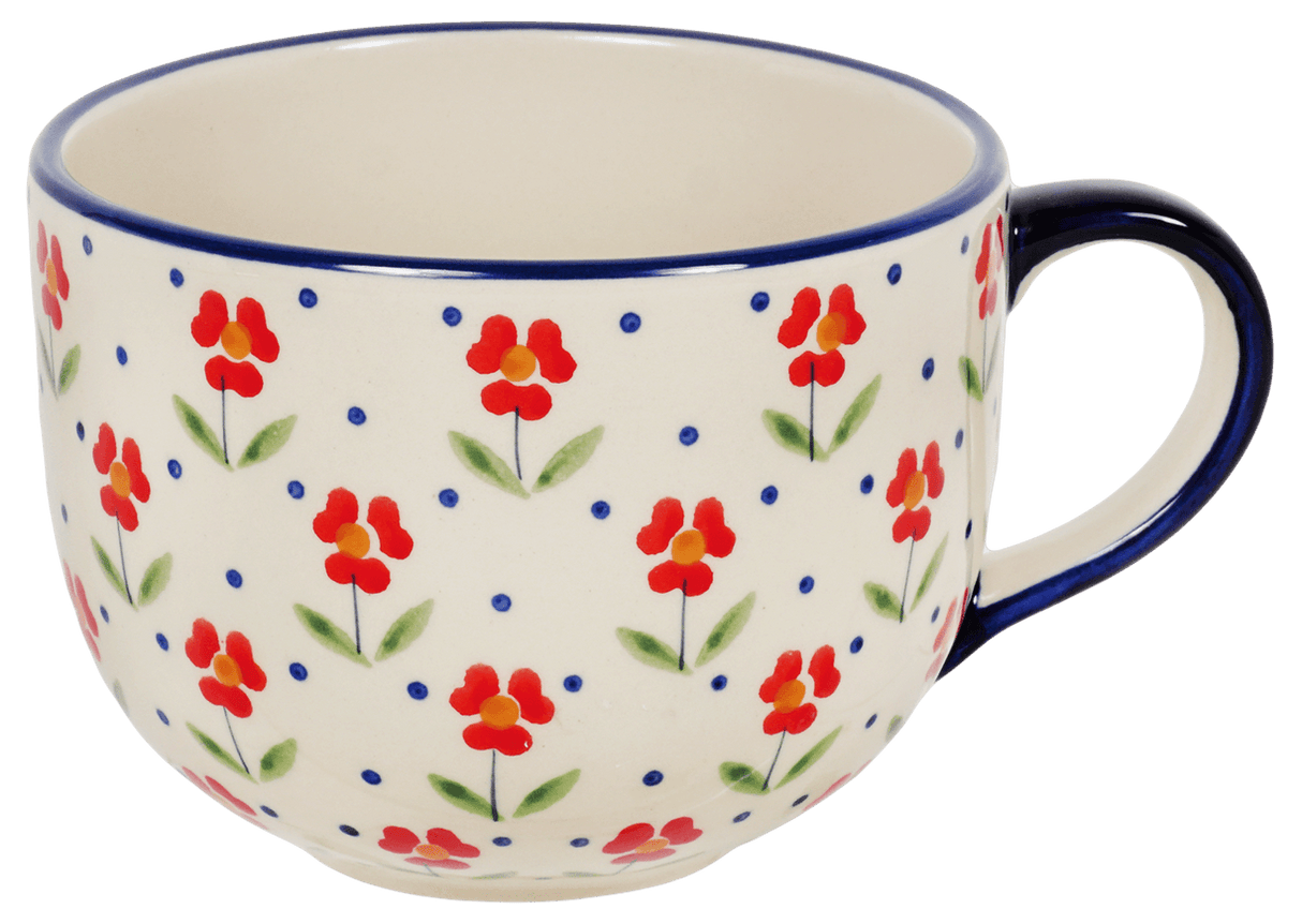 Cup, Latte, 18 oz in "Simply Beautiful" by Manufaktura | F044T-AC61