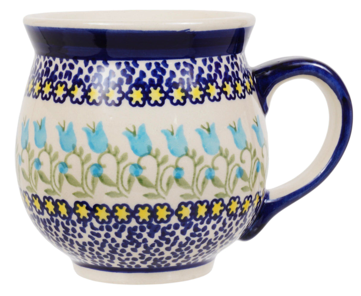 Mug, Belly Mug, 16 oz Large in "Riverdance" by Manufaktura | K068T-IZ3