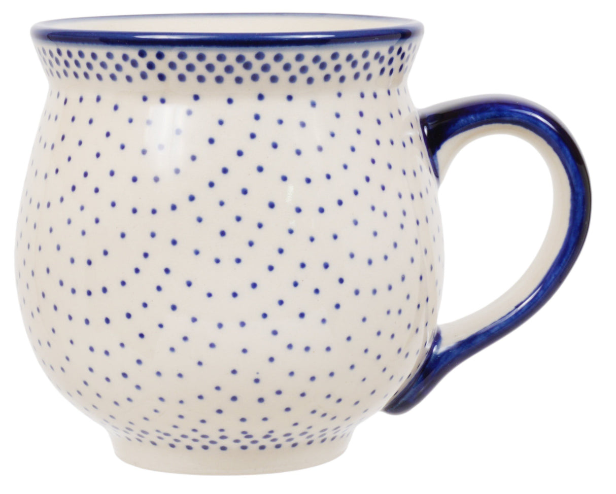 Mug, Belly Mug, 16 oz Large in "Misty Blue" by Manufaktura | K068U-61A