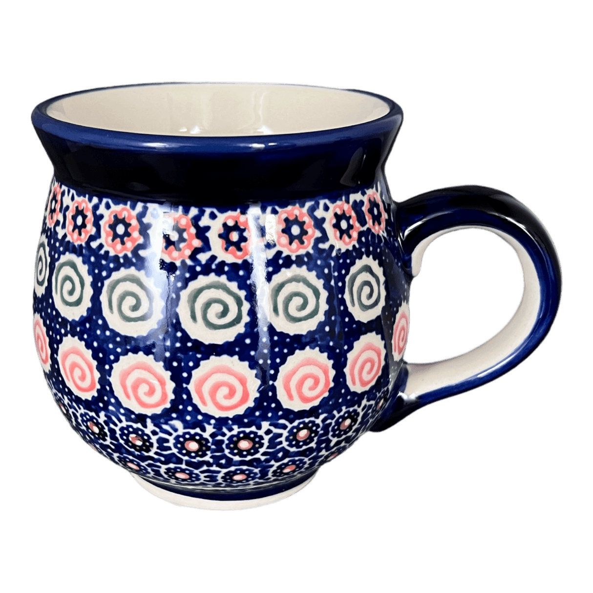 Mug, Belly Mug, 16 oz Large in "Carnival" by Manufaktura | K068U-RWS
