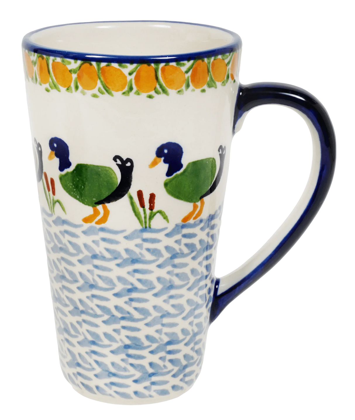 Mug, John's Mug, 12 oz in "Ducks in a Row" by Manufaktura | K083U-P323