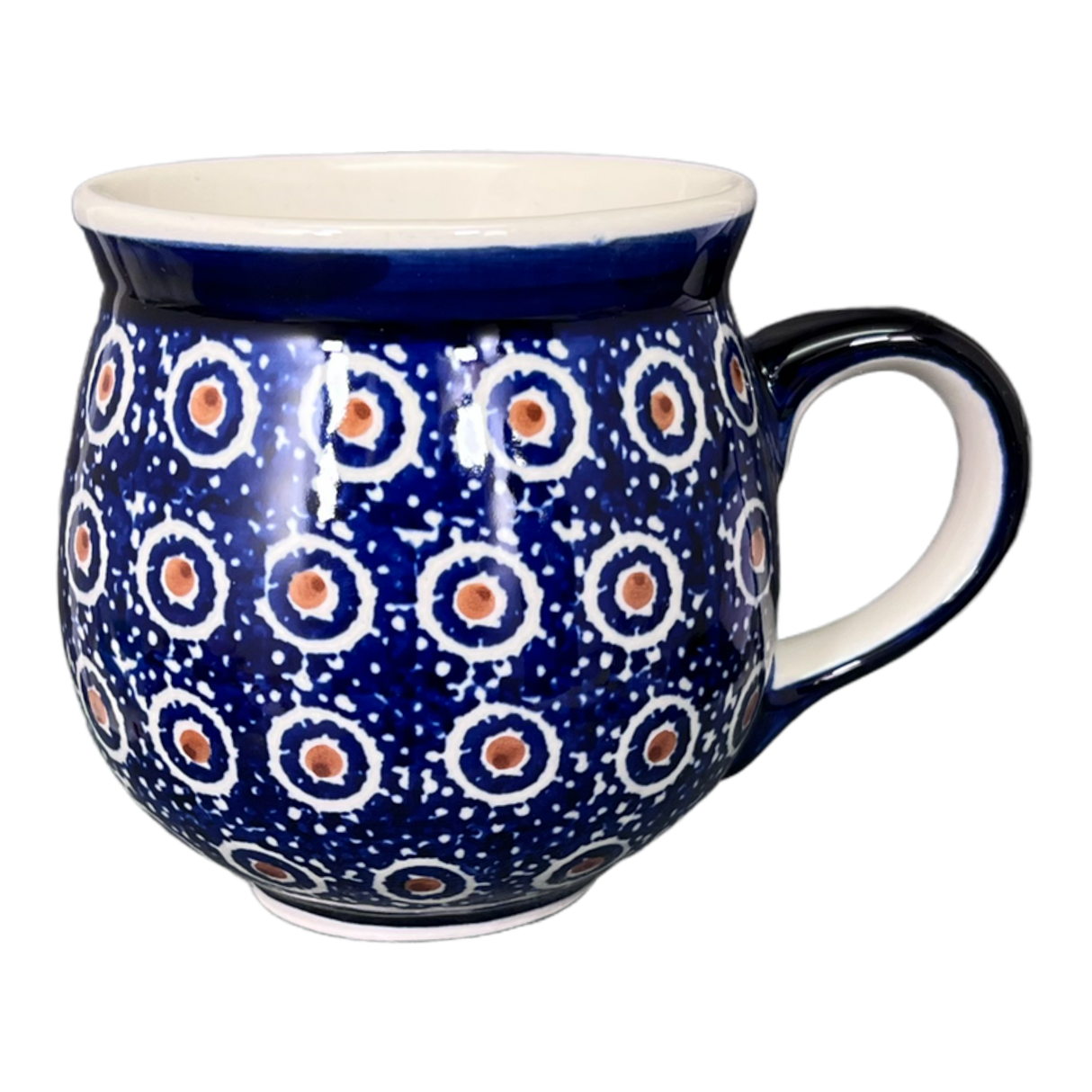 Mug, Belly Mug, 10 oz Medium in "Bonbons" by Manufaktura | K090T-2