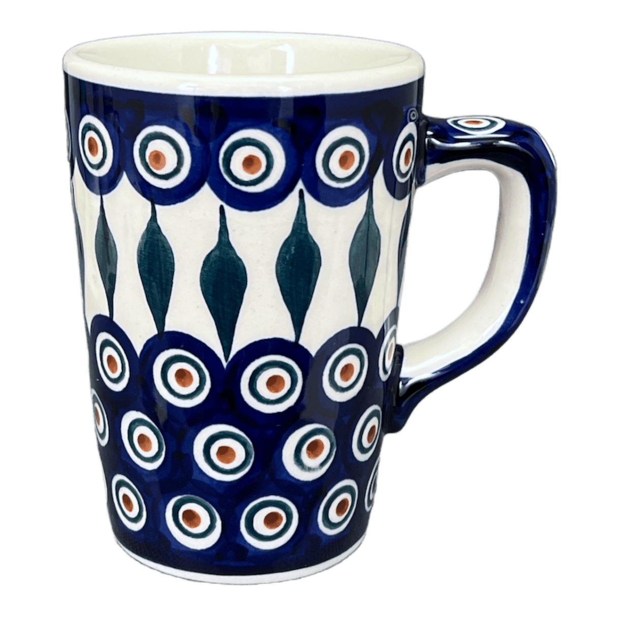 Mug, Pluton Mug, 12 oz in "Peacock" by Manufaktura | K096T-54