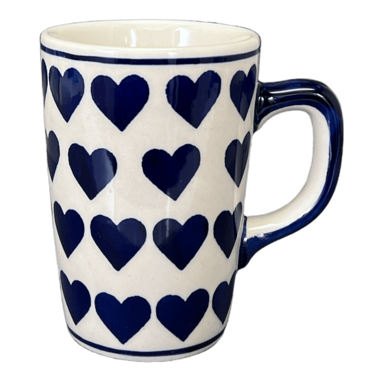 Mug, Pluton Mug, 12 oz in "Whole Hearted" by Manufaktura | K096T-SEDU