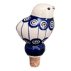 Polish Pottery Bird-Shaped Wine Cork (Peacock in Line) | K118T-54A at PolishPotteryOutlet.com
