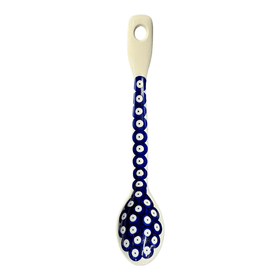 Polish Pottery Stirring Spoon (Dot to Dot) | L008T-70A Additional Image at PolishPotteryOutlet.com