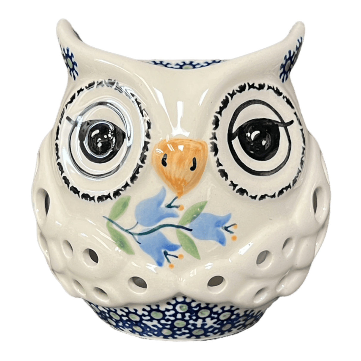 Luminary, Owl in "Lily of the Valley" by Manufaktura | L010T-ASD