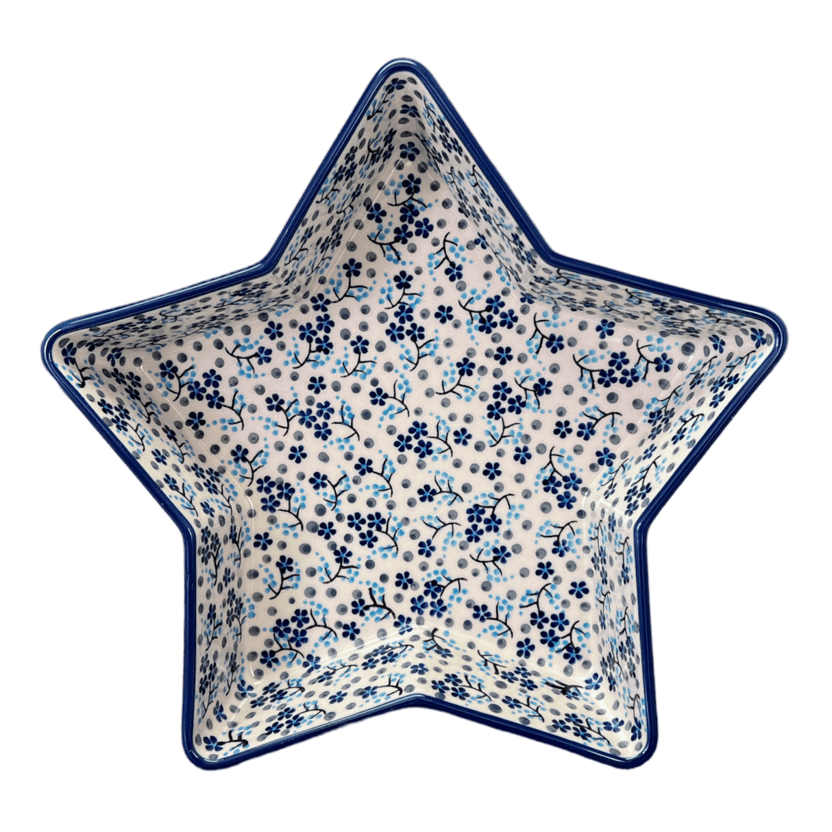 Baker, Star-Shaped, 10" in "Scattered Blues" by Manufaktura | M045S-AS45