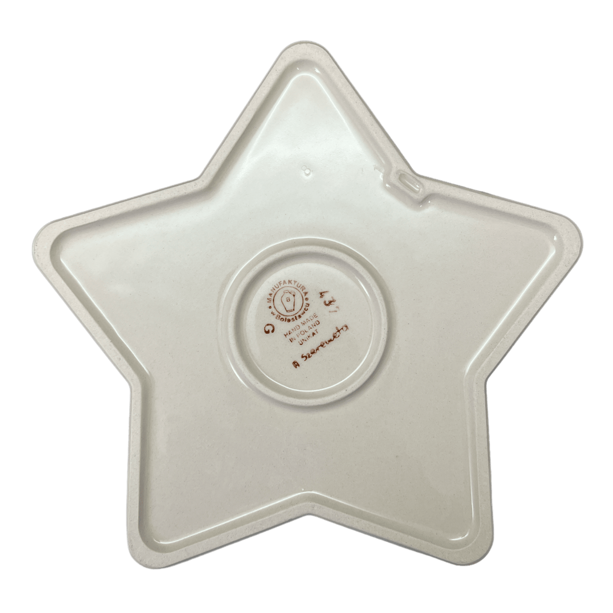 Baker, Star-Shaped, 10" in "Scattered Blues" by Manufaktura | M045S-AS45