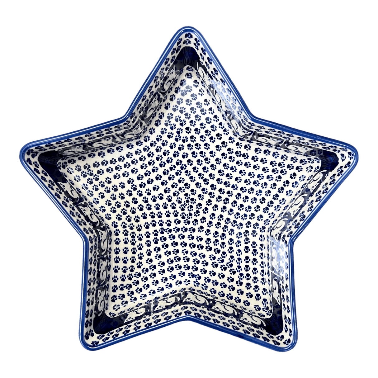 Baker, Star-Shaped, 10" in "Kitty Cat Path" by Manufaktura | M045T-KOT6
