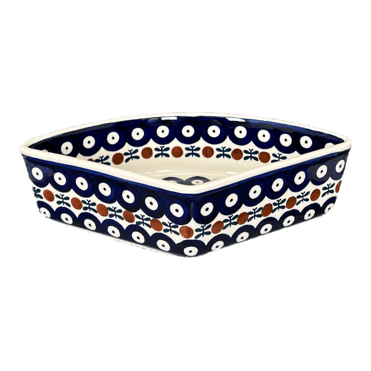 Bowl, Wedge-Shaped, 5" x 8.5" in "Mosquito" by Manufaktura | M048T-70