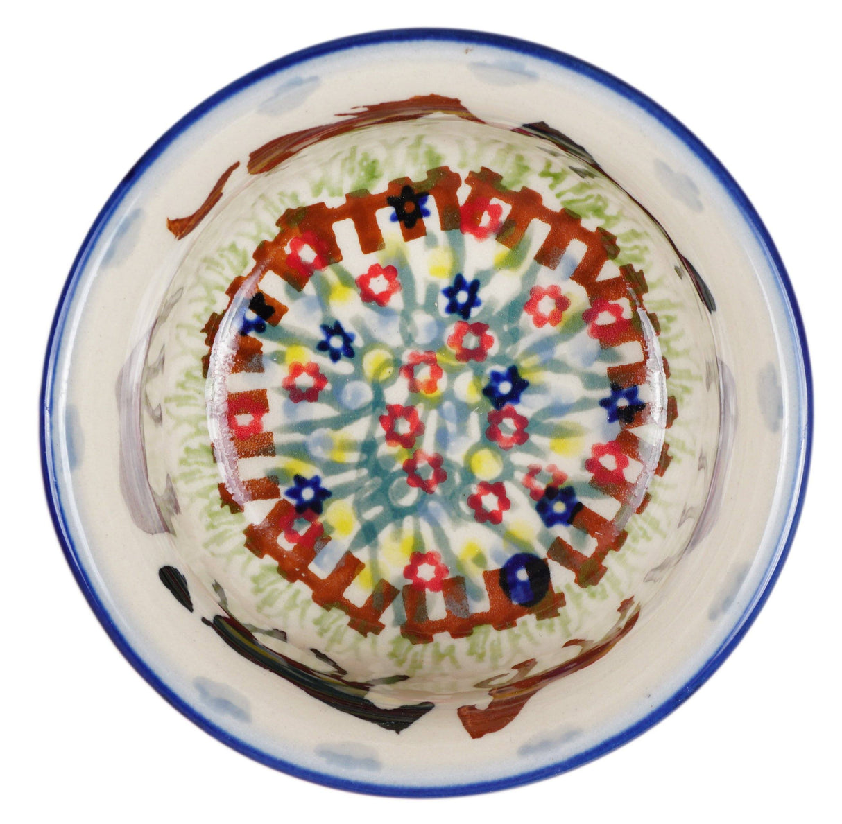 Bowl, Round, 3.5" in "Wild Horses" by Manufaktura | M081S-INK1