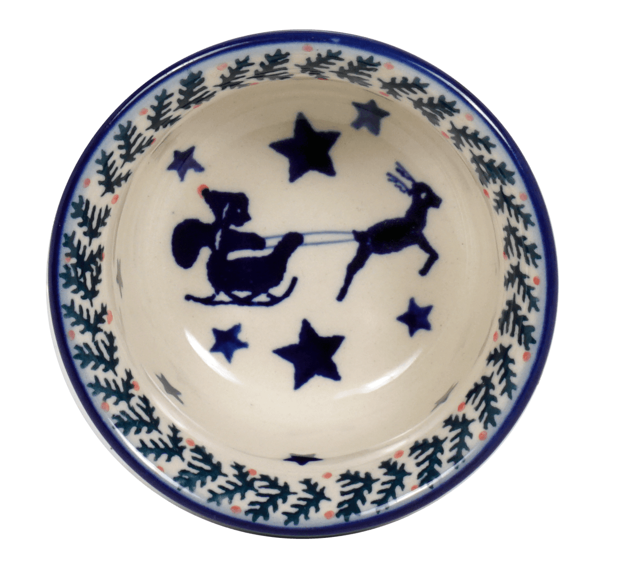 Bowl, Round, 3.5" in "Twas the Night" by Manufaktura | M081S-BAZ